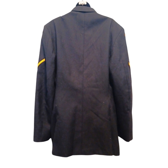 Canadian Wool Military (Navy) Jacket - Navy Blue Men's 5072) - Picture 2 of 10